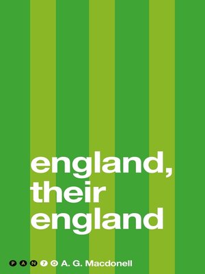 cover image of England, Their England